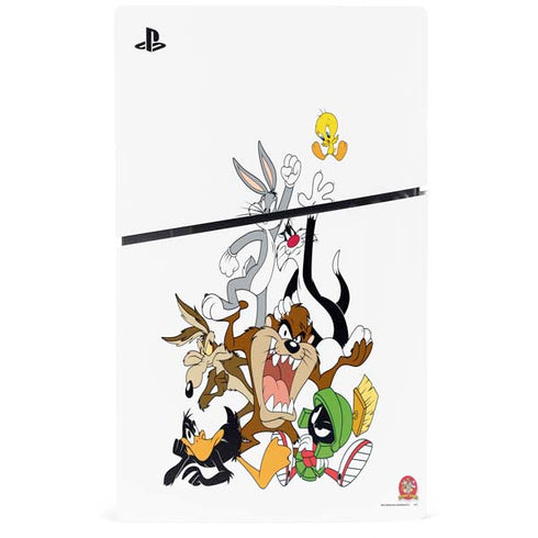 Looney Tunes All Together PS5 Slim Digital Edition Console Skin